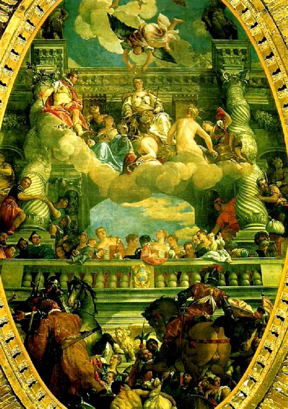 Paolo  Veronese venice triumphant china oil painting image
